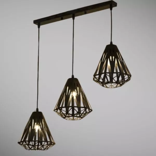 Đèn Thả Nhà Bếp-Bàn Ăn Giá Rẻ,Mâm Tròn, Thả Chụp Sắt Sba-40