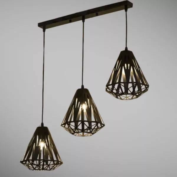 Đèn Thả Nhà Bếp-Bàn Ăn Giá Rẻ,Mâm Tròn, Thả Chụp Sắt Sba-40