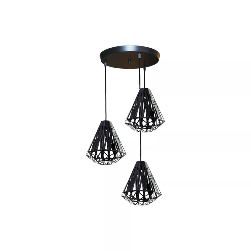 Đèn thả nhà bếp - bàn ăn thả chụp sắt TDC-28 - Hình ảnh 4