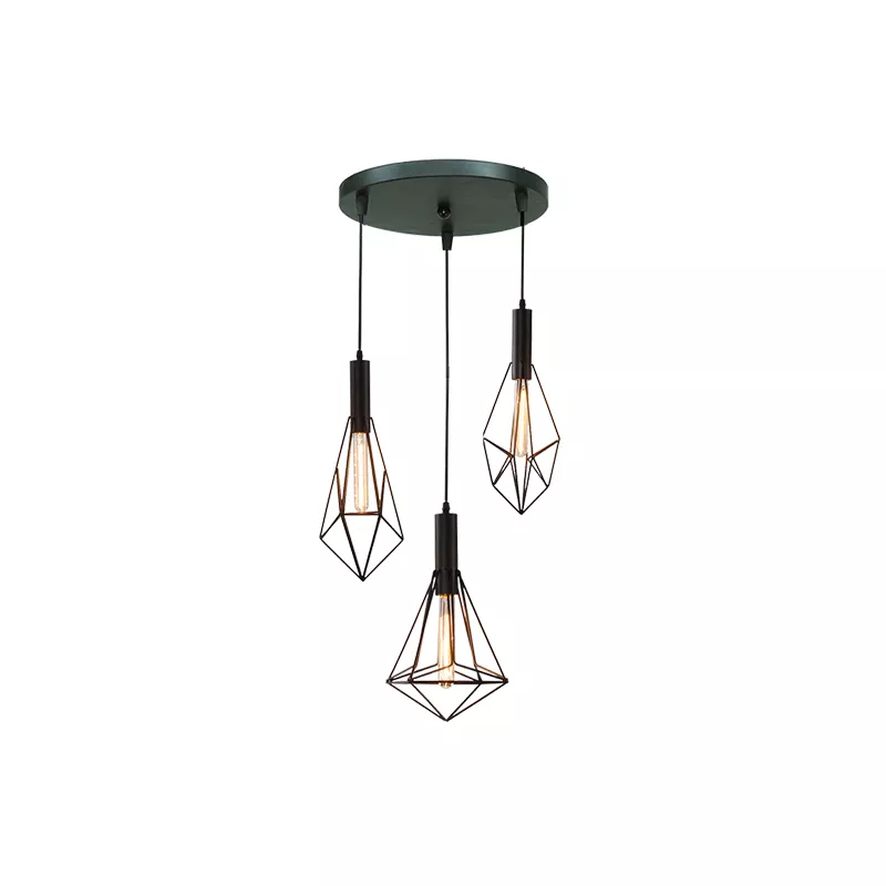 Đèn thả nhà bếp-bàn ăn, thả chụp sắt TDC-46 - Hình ảnh 5