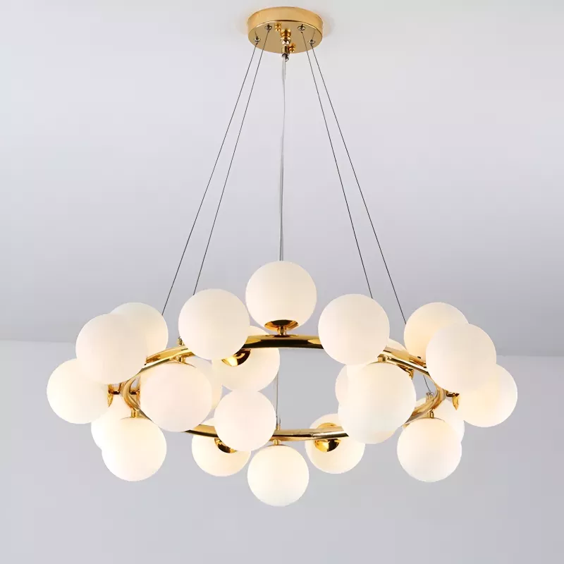 Đèn thả Nordic vòng tròn 25 bóng DT-61 - Hình ảnh 3