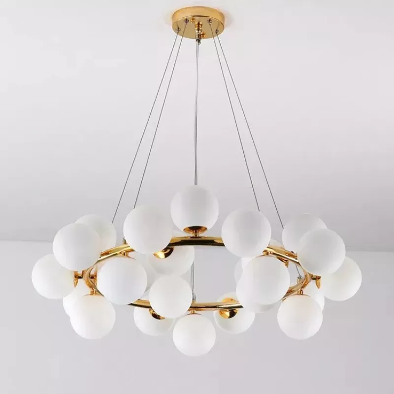 Đèn thả Nordic vòng tròn 25 bóng DT-61 - Hình ảnh 2