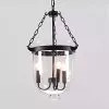 Đèn thả phong cách cổ điển, chao thủy tinh nghệ thuật TDC-709