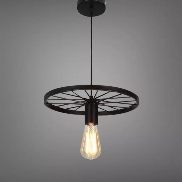 Đèn Thả Sắt Giá Rẻ, Kiểu Bánh Xe Đơn Tdc-02