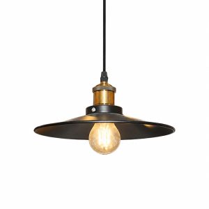 Đèn thả sắt hình đĩa bay Retro TDC-08
