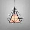 Đèn thả sắt hình kim cương TDC-05