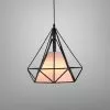 Đèn thả sắt hình kim cương TDC-05