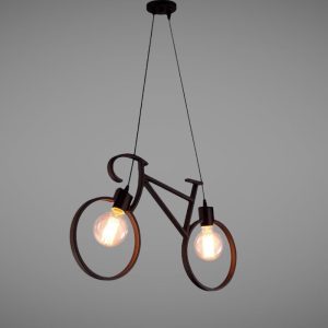 Đèn thả sắt hình xe đạp TDC-29