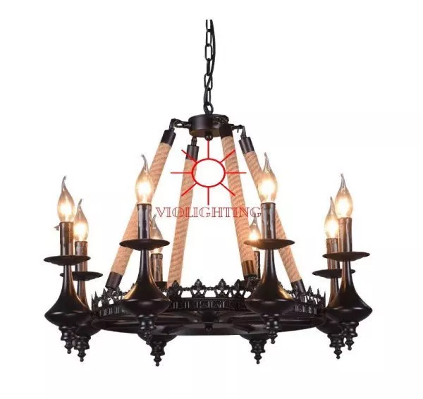 Đèn Thả Sắt Phong Cách Cơ Khí Tdc-1032