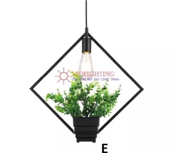 Đèn Thả Sắt, Trồng Cây Giá Rẻ Tdc-23