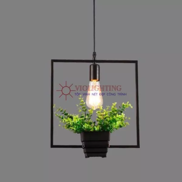 Đèn Thả Sắt, Trồng Cây Giá Rẻ Tdc-23