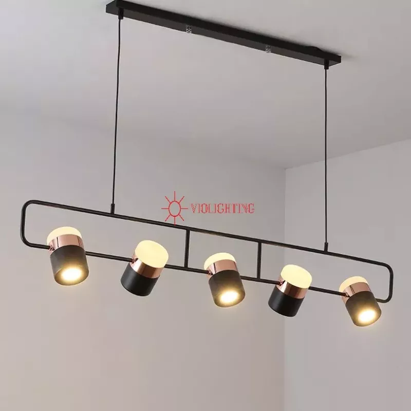 Đèn thả thiết kế kiểu ngang, led 3 chế độ hiện đại DT-37 - Hình ảnh 7