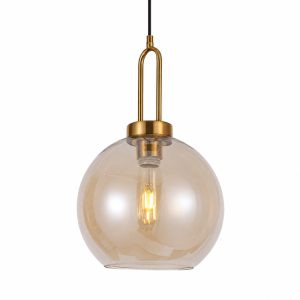 Đèn thả decor – quả cầu thủy tinh thiết kế TDC-703