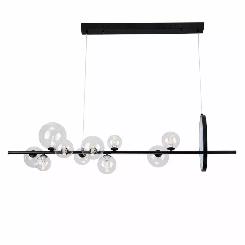 Đèn thả thủy tinh ngang hiện đại – phong cách Bắc Âu DT-57 - Hình ảnh 3