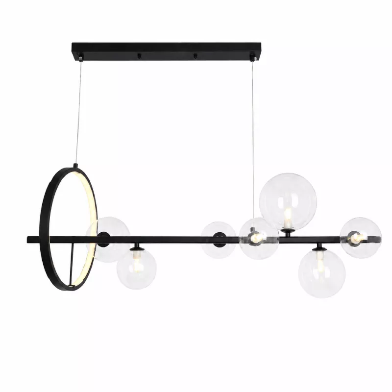 Đèn thả thủy tinh ngang hiện đại – phong cách Bắc Âu DT-57 - Hình ảnh 2