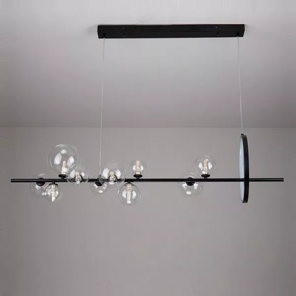 Đèn Thả Thủy Tinh Ngang Hiện Đại - Phong Cách Bắc Âu Tdc-159
