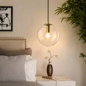 Đèn thả thủy tinh trong TDC-26