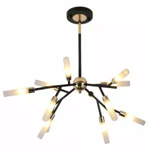 Đèn thả trần phòng khách-bàn ăn, ống thủy tinh nghệ thuật DT-63