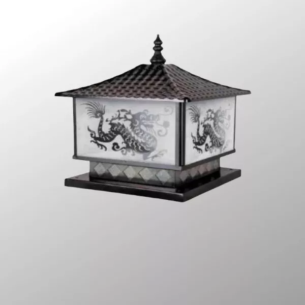 Đèn Trụ Cổng - Hàng Rào Giá Rẻ, Thiết Kế Cổ Điển Dtc-37