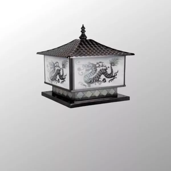 Đèn Trụ Cổng - Hàng Rào Giá Rẻ, Thiết Kế Cổ Điển Dtc-37