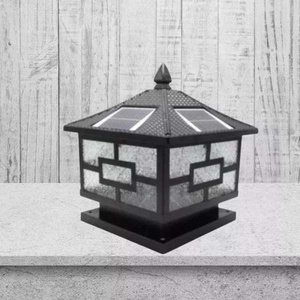 Đèn Trụ Cổng - Hàng Rào, Hành Lang Năng Lượng Mặt Trời Dtc-25