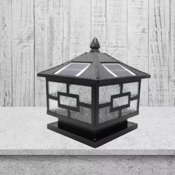 Đèn Trụ Cổng - Hàng Rào, Hành Lang Năng Lượng Mặt Trời Dtc-25