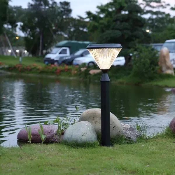 Đèn Trụ Đứng Sân Vườn, Hành Lang Năng Lượng Mặt Trời Dt-16