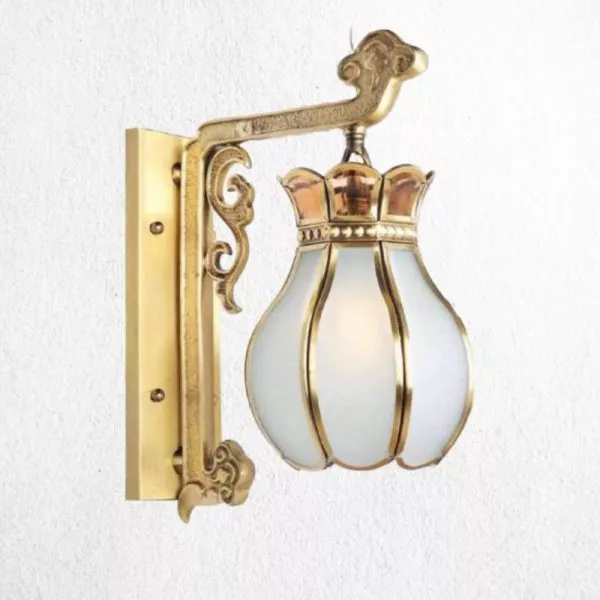 Đèn Vách Đồng Nguyên Chất, Chao Thiết Kế Vd-229