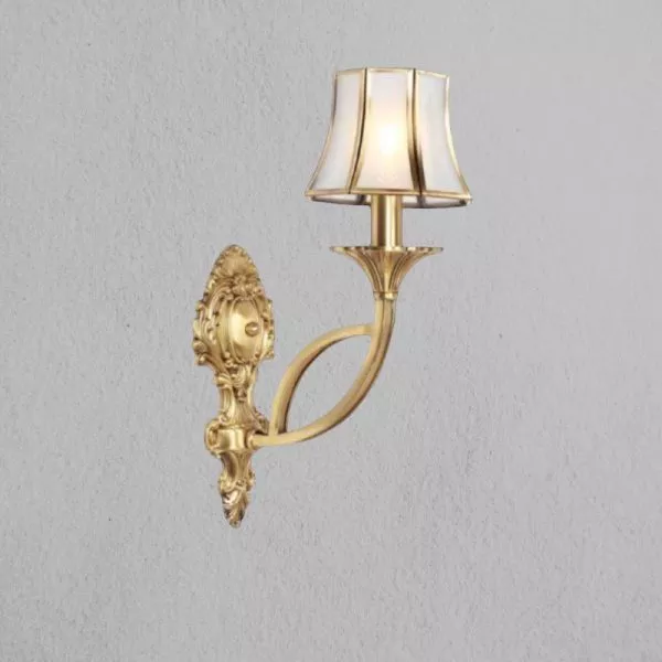 Đèn Vách Đồng Nguyên Chất, Chao Thiết Kế Vd-231