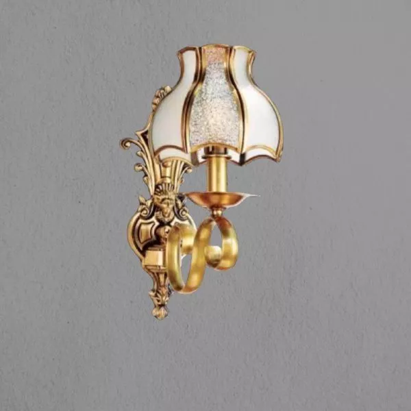 Đèn Vách Đồng Nguyên Chất, Chao Thiết Kế Vd-234