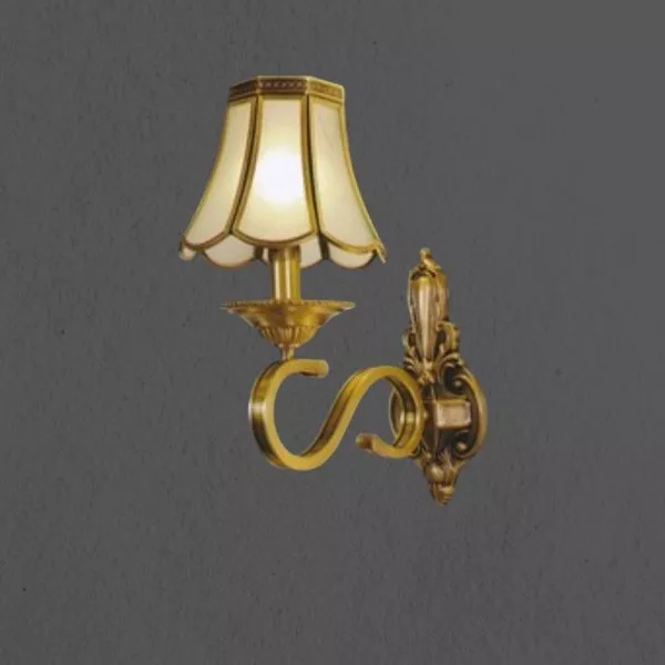 Đèn Vách Đồng Nguyên Chất, Chao Thiết Kế Vd-241