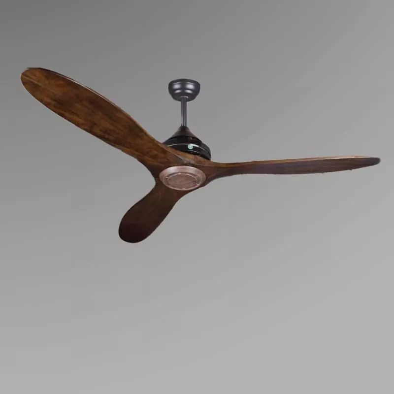 Quạt trần 3 cánh gỗ, thiết kế cổ điển QT-165 - Hình ảnh 2
