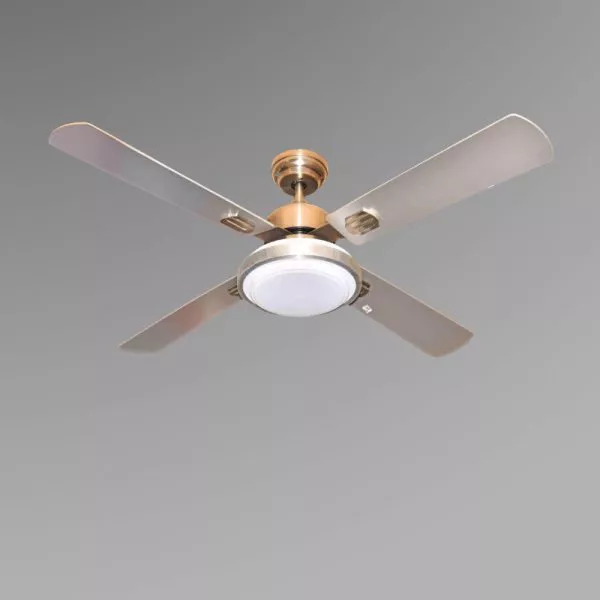 Quạt Trần Đèn, 4 Cánh Gỗ, Thiết Kế Hiện Đại Qt-170