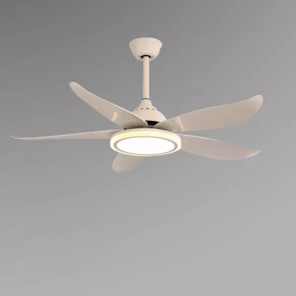 Quạt Trần Đèn, 5 Cánh Nhựa, Thiết Kế Hiện Đại Qt-160