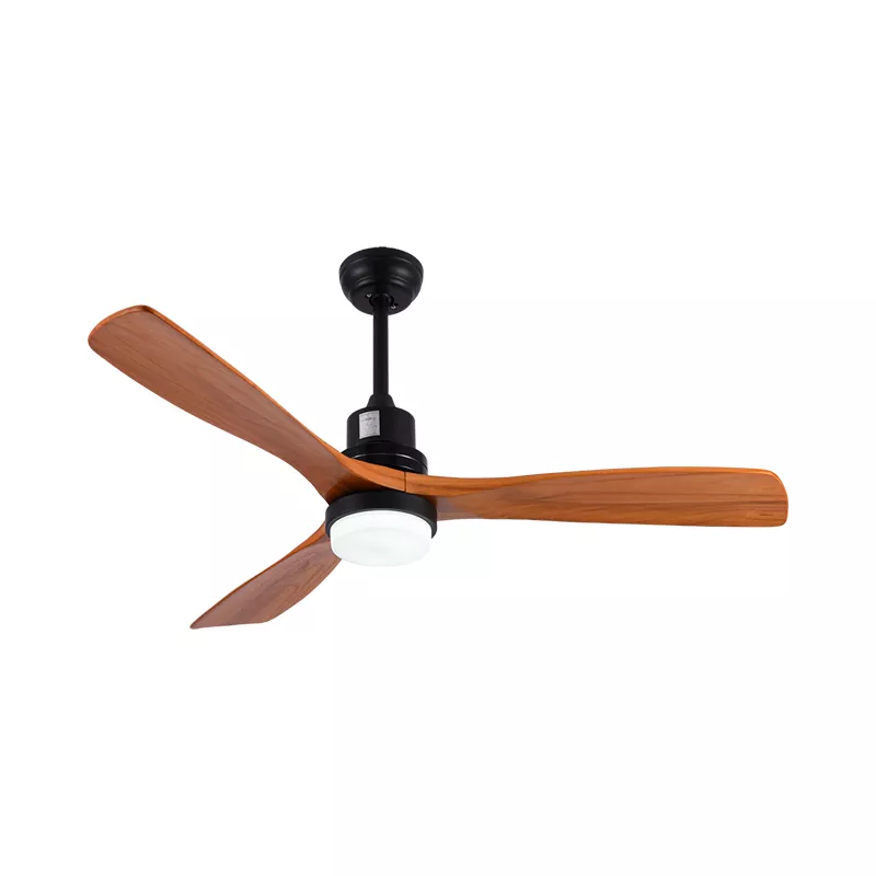 Quạt trần đèn, 3 cánh gỗ, thiết kế hiện đại QT-139 - Hình ảnh 2