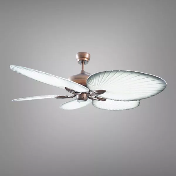 Quạt Trần Thiết Kế 5 Cánh Lá Cọ Nghệ Thuật  Qt-148