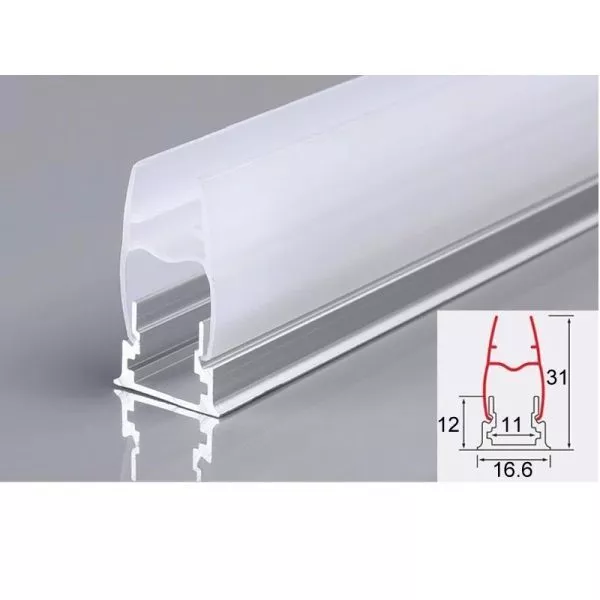 Thanh Nhôm Định Hình, Hắt Sáng Mặt Kính Bl3116
