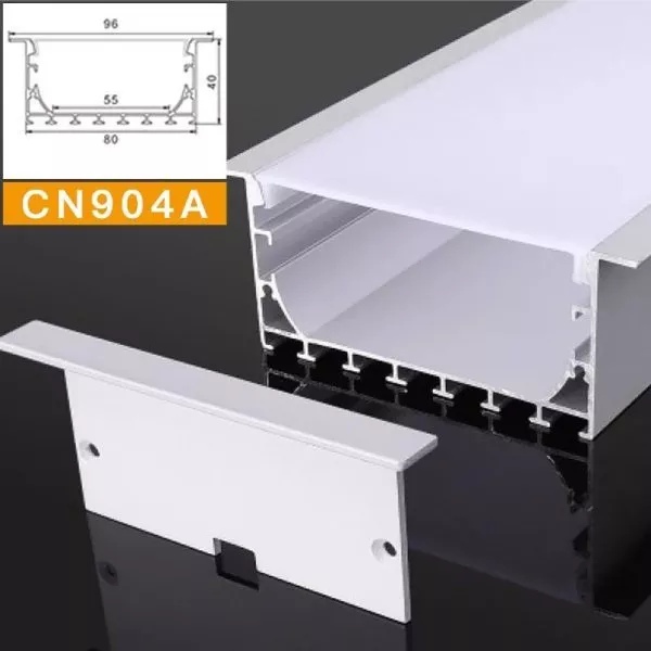 Thanh Nhôm Định Hình,Thiết Kế Đèn Âm T8040