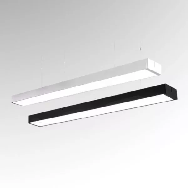 Đèn Thả Máng Văn Phòng Mặt 10Cm, Thân Đen/Trắng Giá Rẻ   Tvp-1100
