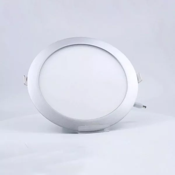 Đèn Panel Âm Trần Cao Cấp, 15Wat Vinaled, Màu Trắng/Xám