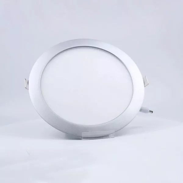Đèn Panel Âm Trần Cao Cấp, 15Wat Vinaled, Màu Trắng/Xám