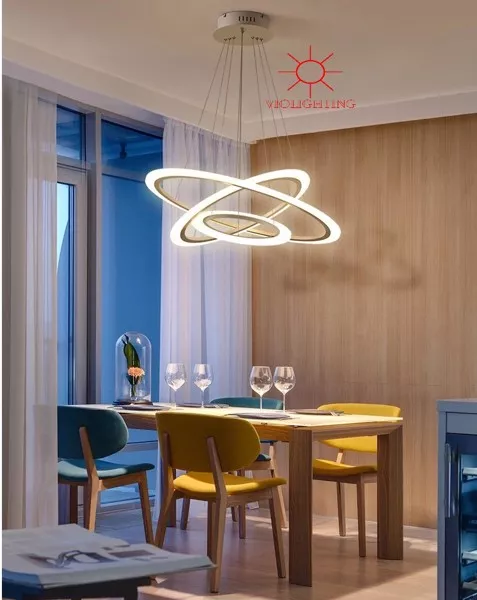 Đèn Thả Led 3 Vòng Hiện Đại Tdc-189