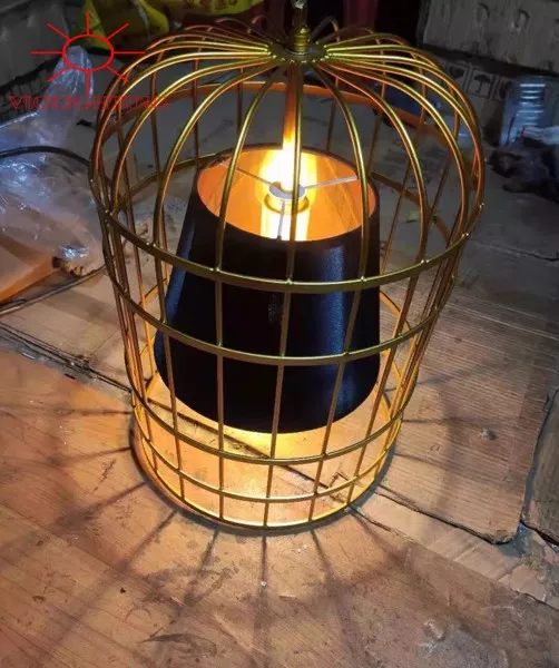 Đèn Thả Decor - Thiết Kế Lồng Chim Nghệ Thuật Tdc-162