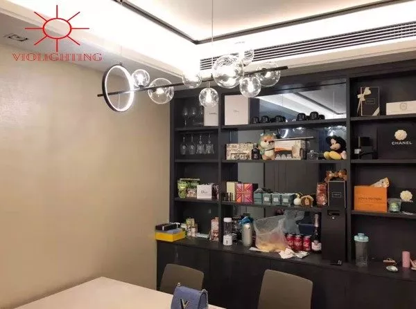 Đèn Thả Thủy Tinh Ngang Hiện Đại - Phong Cách Bắc Âu Tdc-159