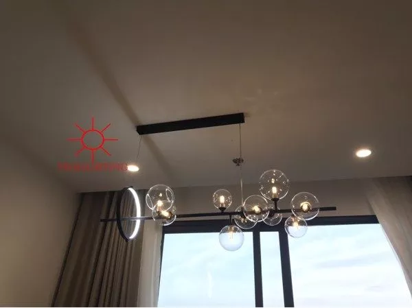 Đèn Thả Thủy Tinh Ngang Hiện Đại - Phong Cách Bắc Âu Tdc-159