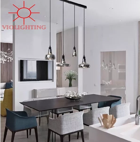 Đèn Thả Thủy Tinh Màu Khói Tdc-24