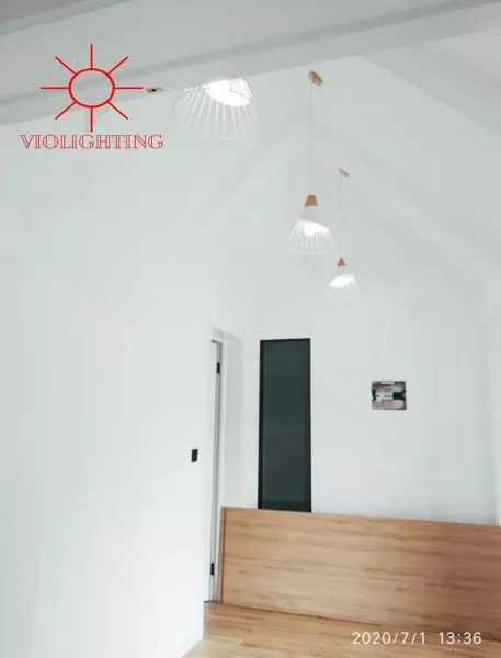 Đèn Thả Lồng Sắt Phối Lưới Tdc-57