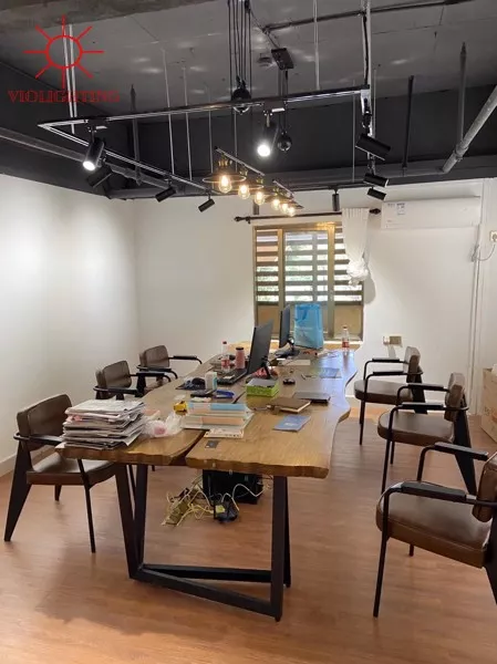 Đèn Thả Decor - Thiết Kế Khung Ngang, Chụp Sắt 3 Bóng Nghệ Thuật Tdc-82