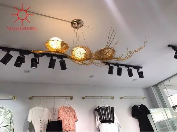 Đèn Thả Ngang Kiểu Tổ Chim Nghệ Thuật Tdc-113