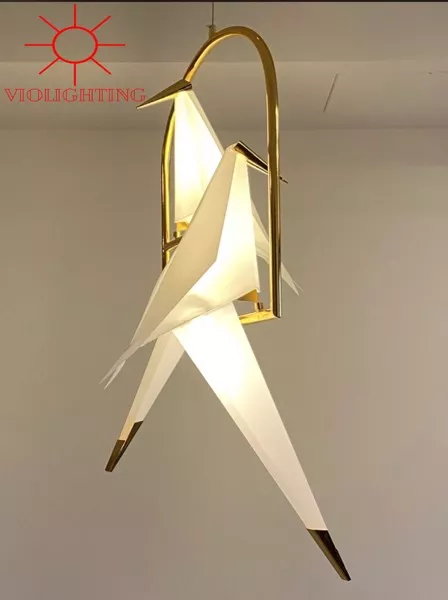 Đèn Thả Decor - Thiết Kế Đôi Chim Hạc Nghệ Thuật Tdc-1151